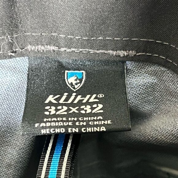 NWOT Kuhl Black Nylon Hiking Pants 32X32 - Picture 7 of 7